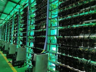 Bitcoin mining farm utilizing Norwegian hydropower energy
