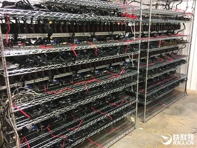 Mining farm with advanced cooling systems maximizing uptime