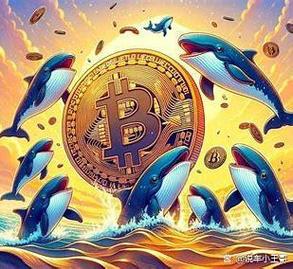 A vibrant depiction of Bitcoin mining operations showcasing powerful rigs in action